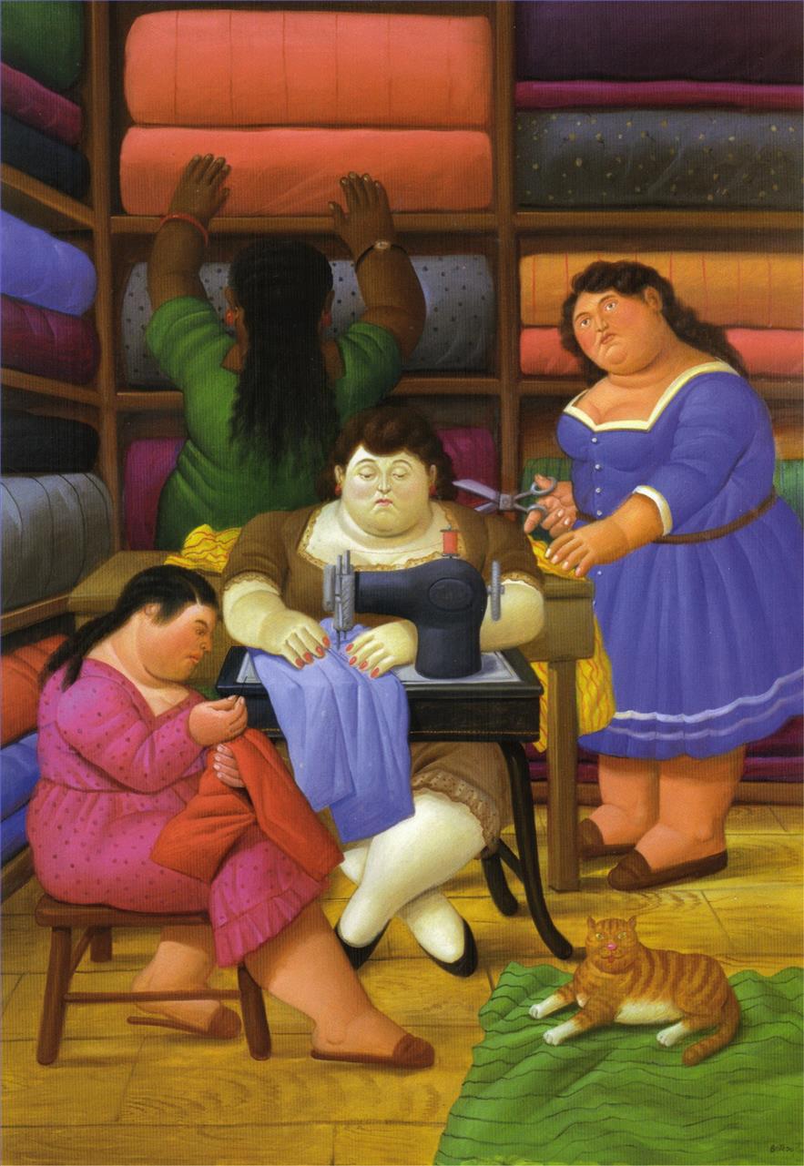 Les créateurs Fernando Botero Peintures à l'huile